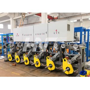 China Elevator Cable Wire Spool Payoff Machine 24 Bobbin Maximum Speed 40m / Min on sale