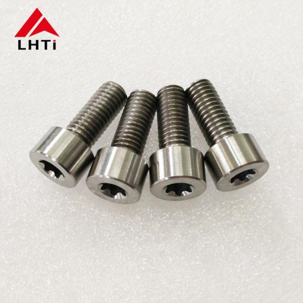 Quality Titanium Socket Allen Head Cap Screws CNC Finished Gr2 DIN 912 M8 wholesale