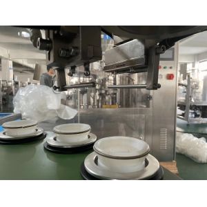 Precision Laminated Aluminum soft Tube Filling Sealing Machine Speed 50-75pcs