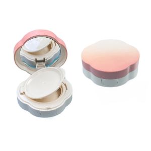 Refillable Empty Cushion Foundation Case with SPF 30 Transparent Reusable
