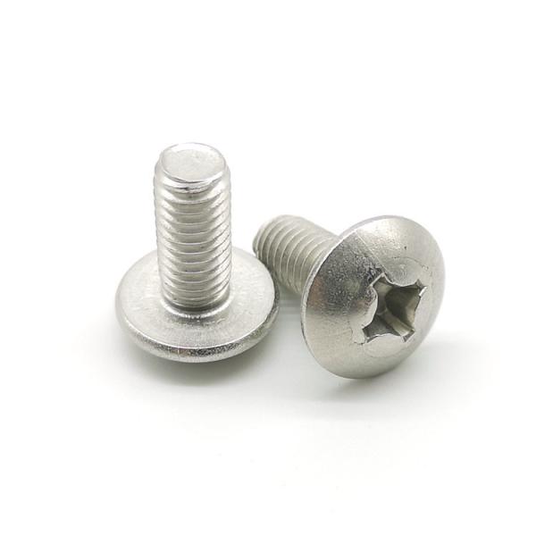 Quality JIS B1111 Stainless Steel Machine Screws 316L Cross Recessed Drive Mushroom Head wholesale