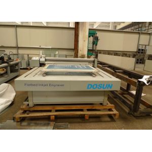High Speed Flatbed Inkjet Screen Engraving Machine With Seven Nozzle Groups