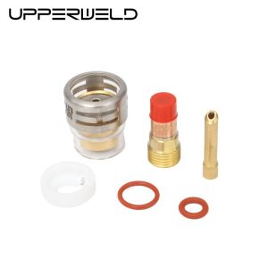 Gas Lens Wedge Collect Pyrex Glass Cup Kit 2.4mm Clear for WP17 18 26 Welding