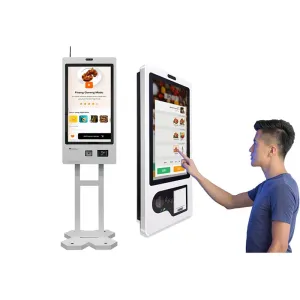1920*1080 FHD Resolution Self-Service ordering System with Capacitive Touch 10