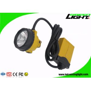 Anti Explosive Mining Hard Hat Led Lights 10.4Ah 25000lux Safety Rechargeable