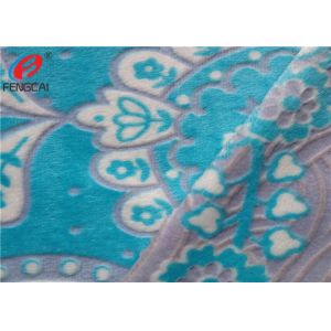 Lovely Animals Printed / Embossed Minky Plush Fabric , Baby Use Eco Friendly