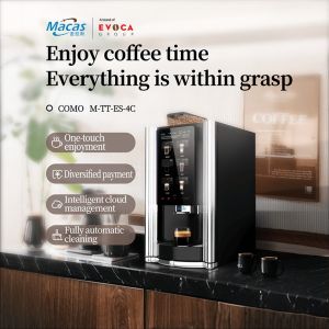 EVOACAS Automatic Touch Screen Coffee Vending Machine For Commercial Use