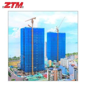 ZTT466B Flattop Tower Crane 18t Capacity 70m Jib Length 5.5t Tip Load Hoisting
