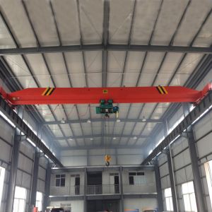 Single Girder LD Type Electric Overhead Bridge Crane With CD MD Hoist