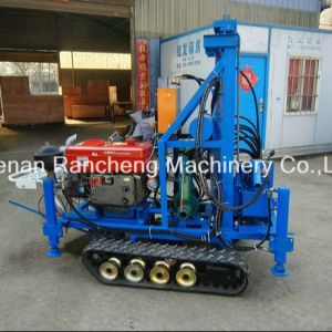 Max Depth 150m RCS200C Rubber Crawler Small Water Well Drilling Rig Machine