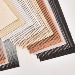 Zebra Blind Roller Shades Polyester Blackout Sunscreen Zebra Fabric