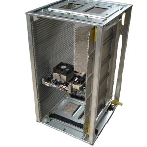 Industrial ESD Anti Static Magazine Rack PCB Foldable Standing SMT Storage L