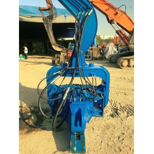 15m Pile Heavy Vibro Hammer Dependable Structure Huge Stimulating Force
