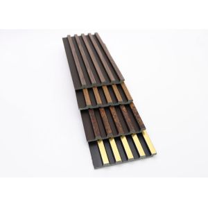 Luxury Polystyrene Wall Panel Hotel Gold Design PS Wall Panel Cladding Sheet