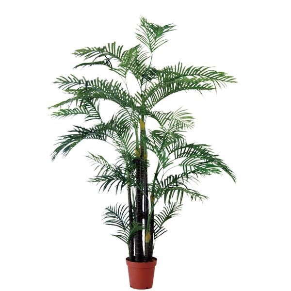 Quality Customized Simulation 140cm Artificial Bamboo Areca Palm For Decoration wholesale
