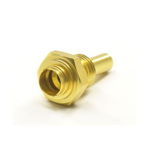 ISO Approval Micro Machining Plating Brass Turned Parts