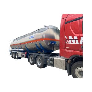 CIMC  manufacturer direct sales of high-quality 3-axle aluminum with maximum load capacity of 60000L alloy oil tanker