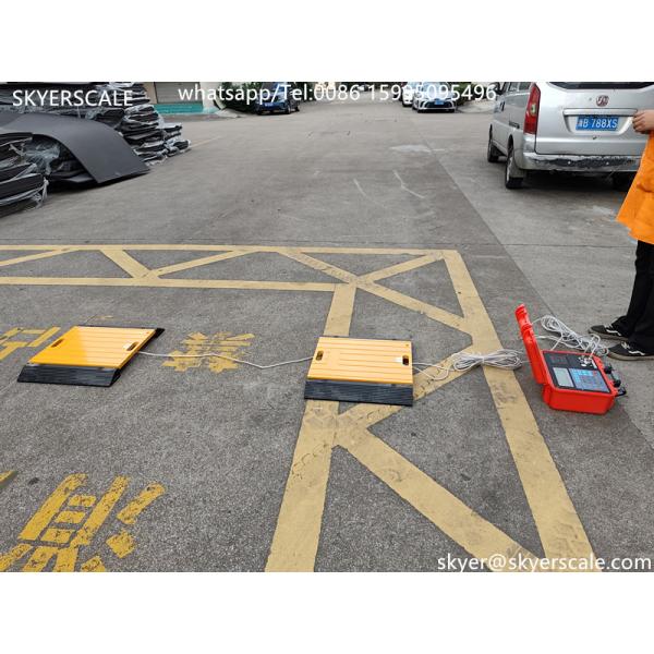 Wireless Portable Weighing Scale For Trucks 30 Ton Vehicle Weighing Pads