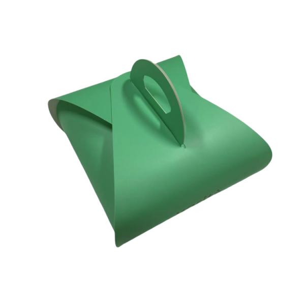 Paper Type Paperboard Customized Logo Cake Box Foldable Cardboard Packaging for