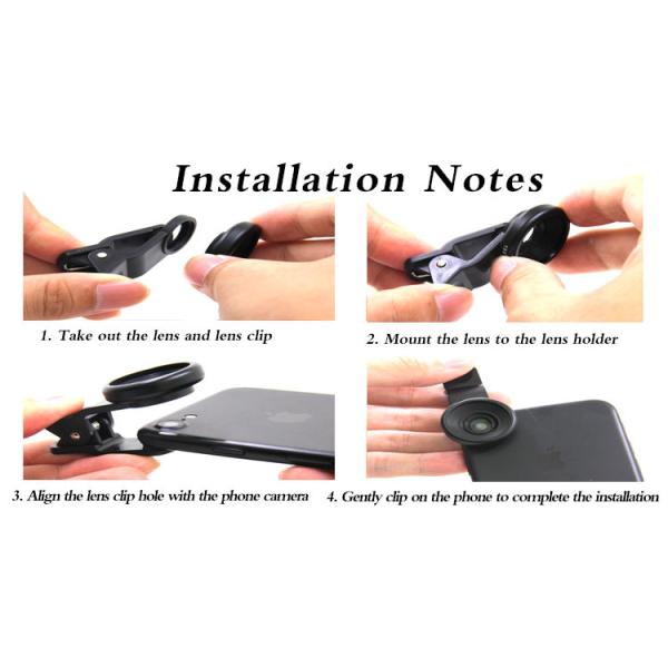 15X Smart Mobile Phone Macro Lens Aluminum Alloy Optical Glass Coating