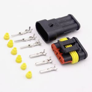 Automotive Lamp Device Connector Waterproof Housing Terminals Replacement 282079