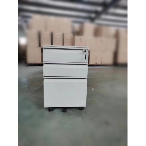 Goose Neck 3 Drawer Mobile Pedestal Cabinet RAL Color