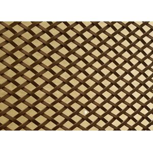 Bronze Decorative Wire Mesh Architecture Crimped Metal Mesh For Elevator Cabins