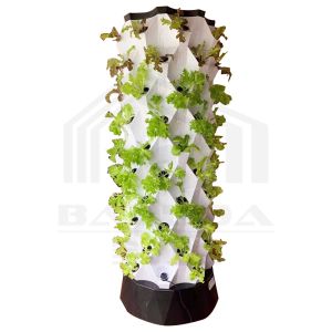 6 Tier 48 Holes Vertical Hydroponic Growing Tower with 110-240V Pump for Leaf