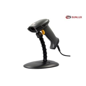 Cheap Automatic Reading Laser Barcode Scanner with Black ABS PC Casing Anti Shock for sale