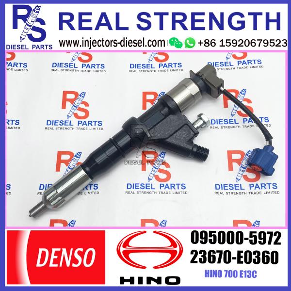 Common rail fuel injector 095000-5970 095000-5971 095000-5972 for HINO 700
