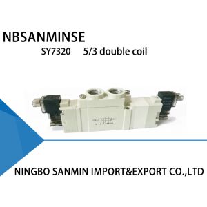 SY7000 Small Smc Solenoid Valve Manifold Mounted Individually High Reliability