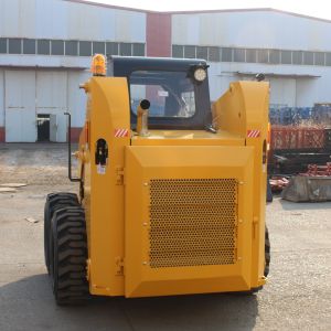 Compact Diesel Wheel Tracked Mini Skid Steer Loader Multifunctional