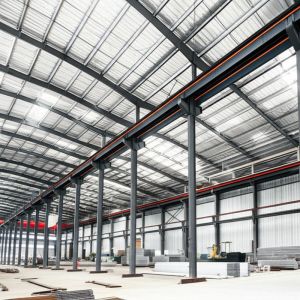 Custom Industrial Steel Structure Fabrication For Hall Workshop Applications