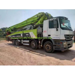 Actros 4141 Chassis Zoomlion 56 Meter Concrete Pump Truck with 44000kgs Load