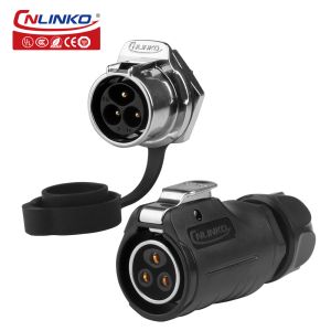 Cnlinko Connector Manufacturer LP20 M20 3 Pin IP68 Screw Type Pin Wiring Screw