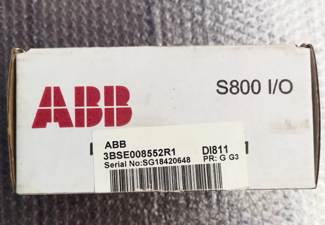 DI811 3BSE008552R1 ABB High-performance digital input module AC 800M System 800