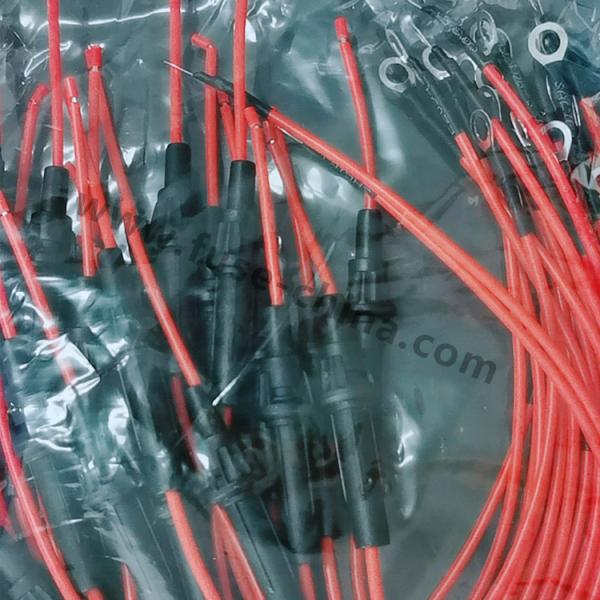 Quick Connect Cable Socket White 32mm 6x30mm AGC Glass Inline HHK Fuse Holder