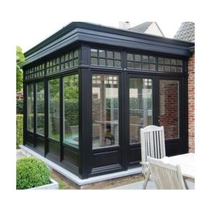 China Waterproof Office Building Customized 4 Season Prefab Aluminium Modular Solar Sunrooms on sale