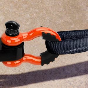 Metric Measurement System Tow Shackle Forged D Ring Shackle for Trailer Hitch