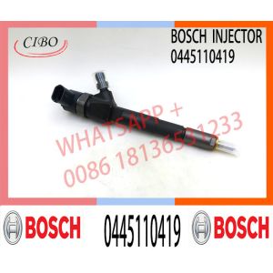 Neutral New Diesel Common Rail Fuel Injector 0445110419 0986 435 213 For Fiat