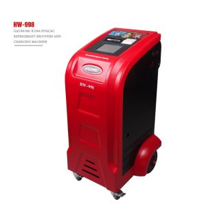 High quality model 998 Car AC Gas Charging Machine AC Refrigerant Recovery