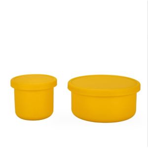 Food Grade Silicone Bento Lunch Box 1 Lattice Food Storage Container for All