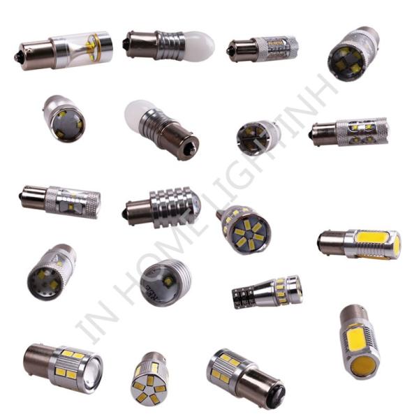 1156 BA15S 50 Auto Led Light Bulbs Tail Brake Signal Light Bulb 12v