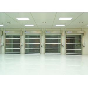 Durable External Industrial High Speed Door With Shoulder Protection