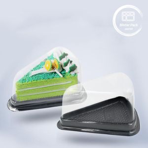 Professional Transparent Custom Baking Tray Eco Friendly Clear Cake Boxes