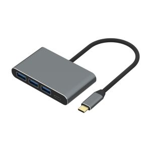 3 Port 4 In 1 Type C To USB 3.0 Gigabit Ethernet Lan