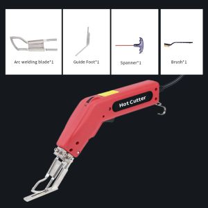 Rope Weaving Heated Fabric Cutter Adjustable Temperature