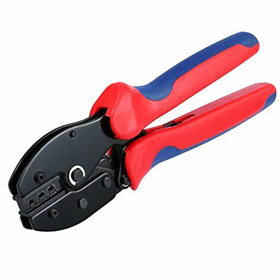 Quality Solar Connector Ratcheting Crimping Tool For 14-10AWG Wire Insulated Terminals wholesale