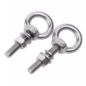 M6 M8 M10 Carbon Steel Lifting Eye Bolt Grade Class 8.8 10.9 12.9 Zinc Coating
