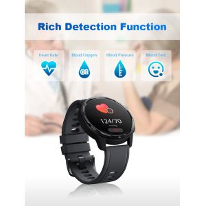 TFT IOS GPS Running Smartwatch Waterproof Heart Rate Monitoring